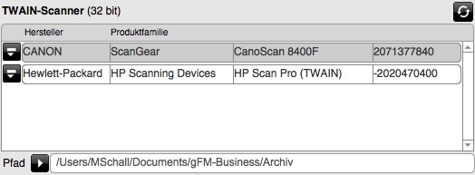 TWAIN Scanner
